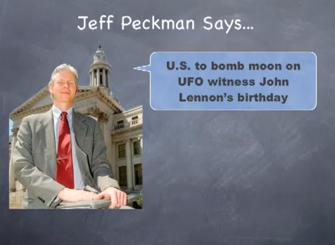 Claims from Jeff Peckman in support of the Denver Extraterrestrial Affairs Commission