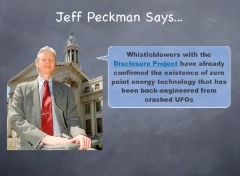 Claims from Jeff Peckman in support of the Denver Extraterrestrial Affairs Commission